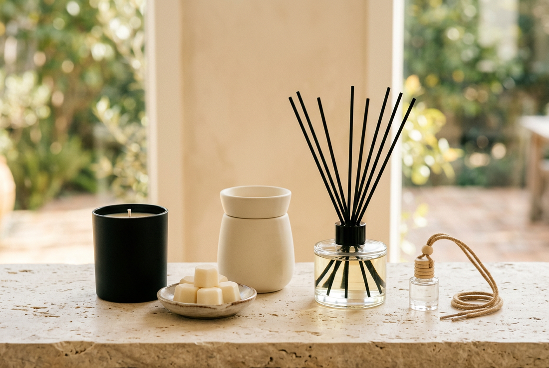 Candles, Wax Melts or Diffusers? Find Your WICK WORX Fragrance Format