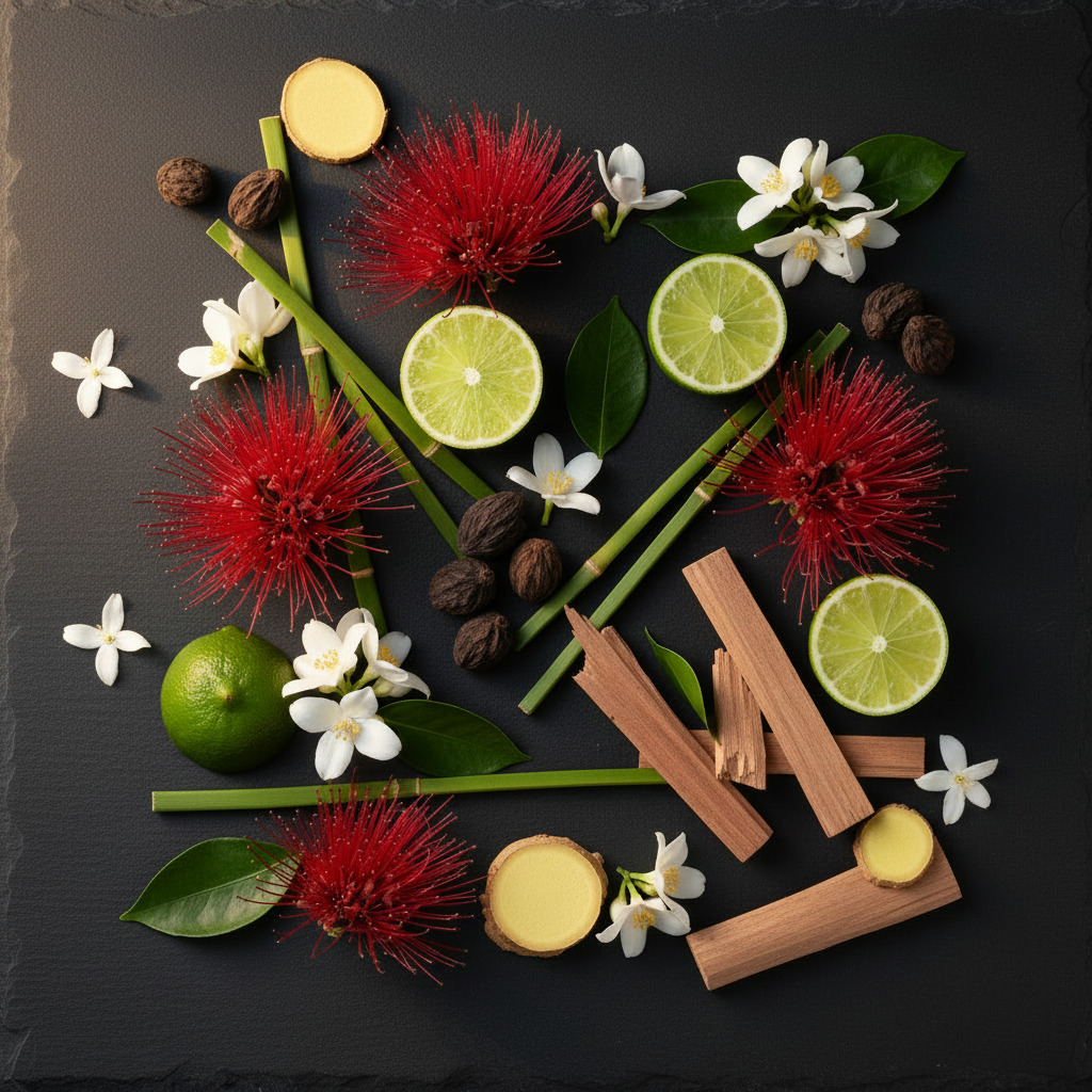 Pohutukawa Scent Card — Organic