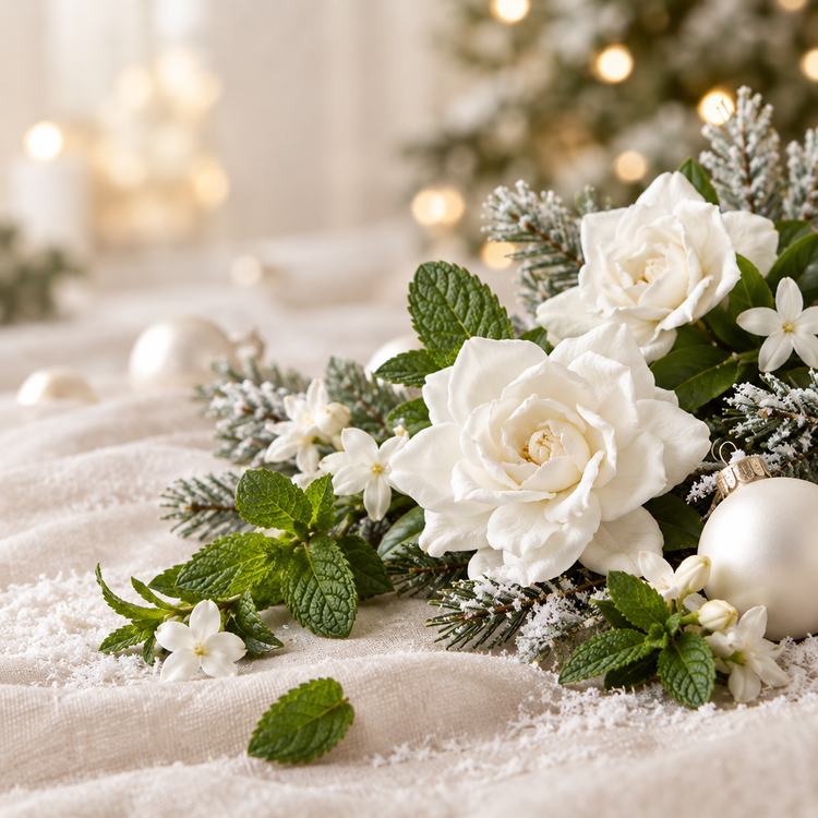 White Christmas fragrance collection image