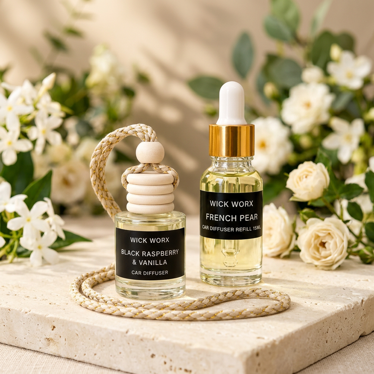 WICK WORX Car Diffusers & Refills collection image