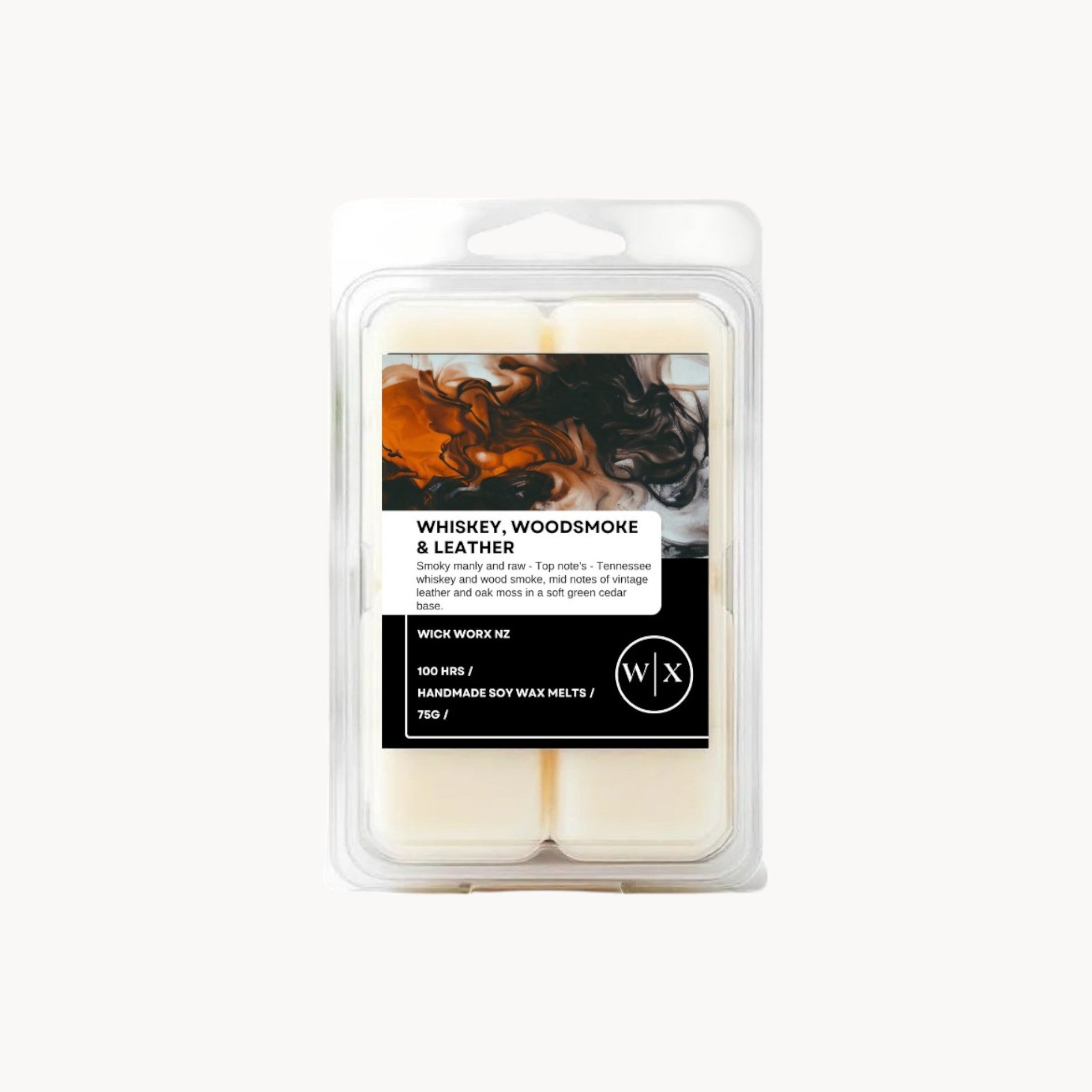 Soy Melts - Whiskey, Woodsmoke & Leather