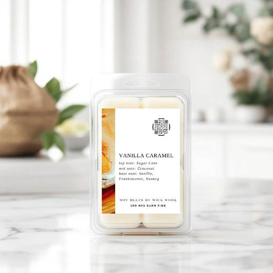 VANILLA CARAMEL - 75G WAX MELTS