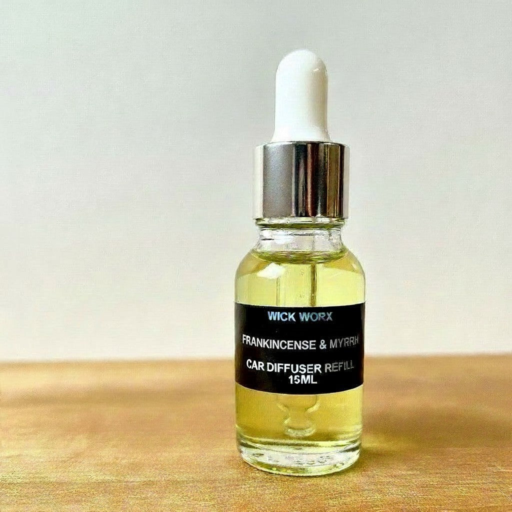Frankincense & Myrrh Car Diffuser Refill 15ml