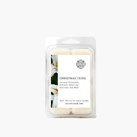 Soy Melts - CHRISTMAS LILIES