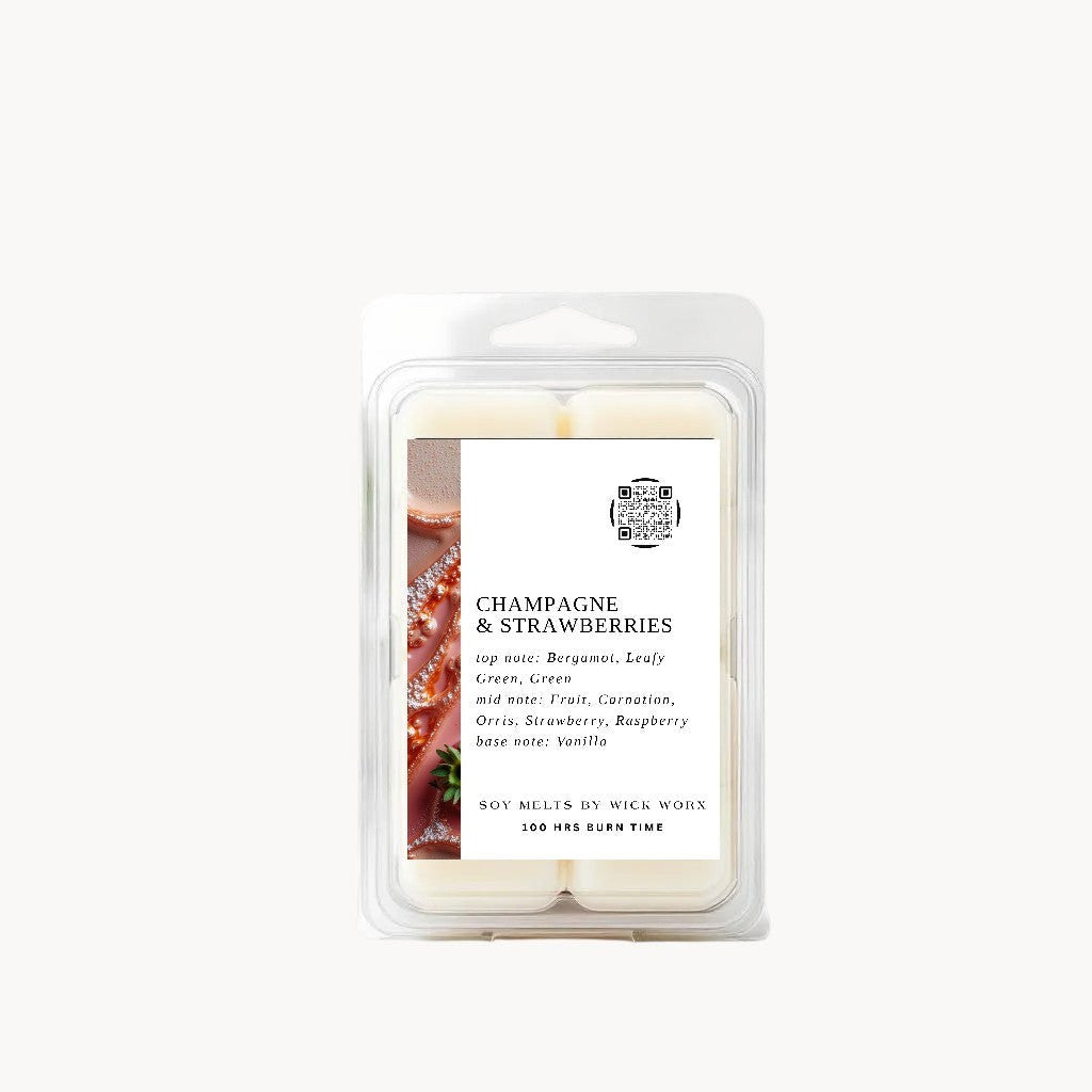 Soy Melts - CHAMPAGNE & STRAWBERRIES