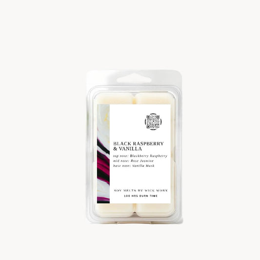 Soy Melts - Black Raspberry & Vanilla
