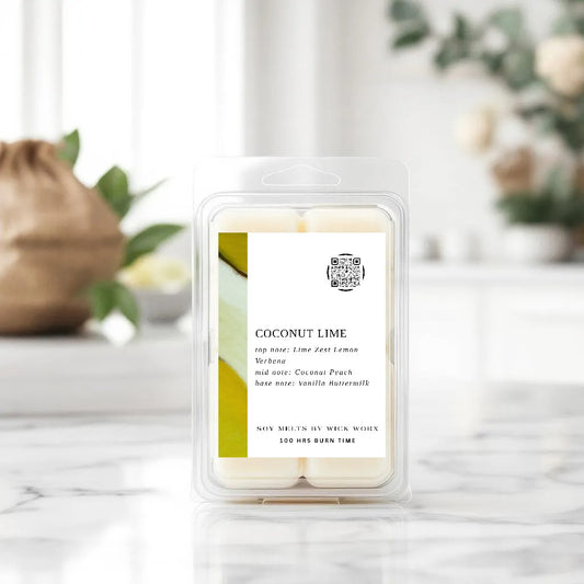 COCONUT LIME - 75G WAX MELTS