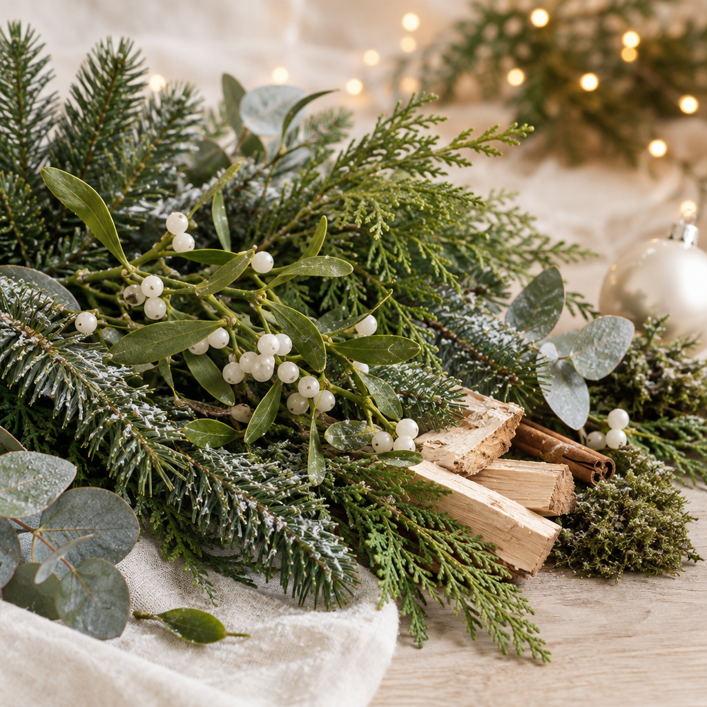 Mistletoe & White Cedar woodland fragrance image