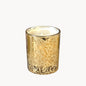 Gold Crackle Candle