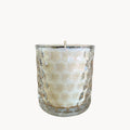 Hexagon Cut Glass Candle
