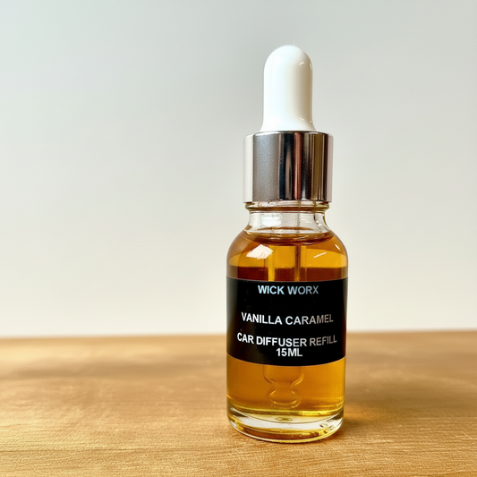 Vanilla Caramel Car Diffuser Refill 15ml