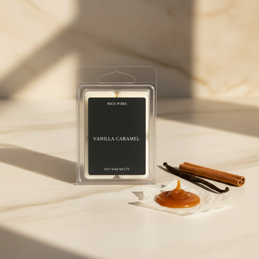 Vanilla Caramel Wax Melts - Updated Label