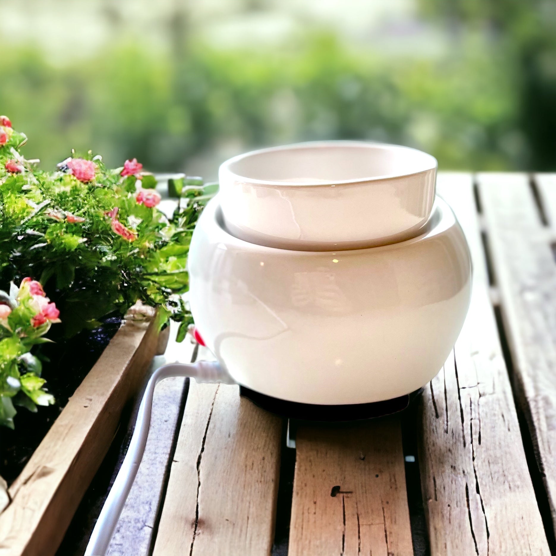 Electric Wax Warmer - Zen Pot - Create Serene Ambiance with WICK WORX NZ